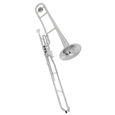 Trombon De Embolos Jupiter Jtb700vnq Sib Niquelado Con Estuche